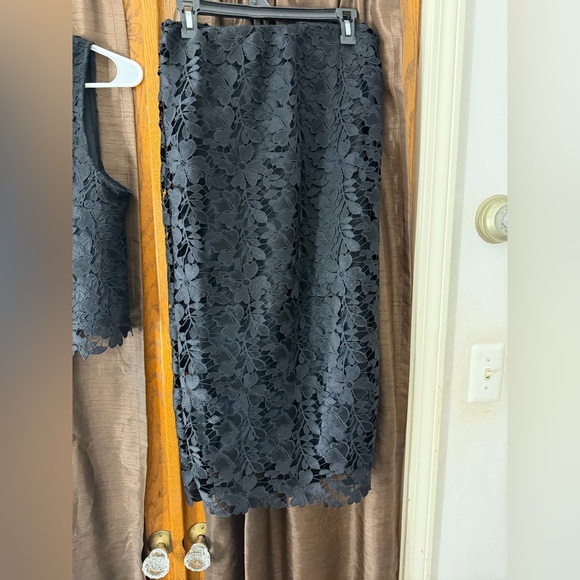 a new day Black Lace Skirt Set - Picture 4 of 9